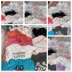 Lot of baby girl clothing 0-3 or 3 month